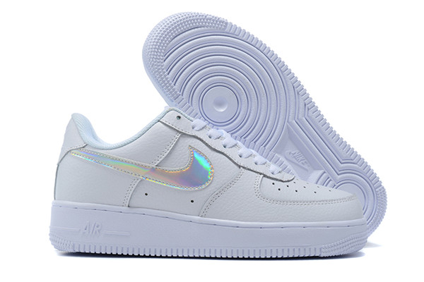 Women's Air Force 1 Low Top White Shoes 092